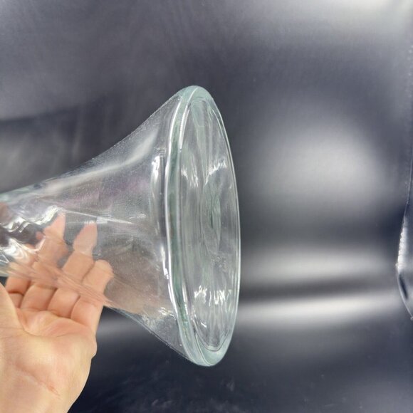 Orrefors Helena Optic Carafe Decanter Pitcher Clear Swirl Manganese 365nm UV - Picture 16 of 16